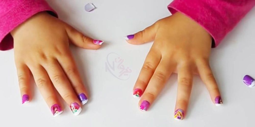 خرید ناخن مصنوعی بچگانه و دخترانه